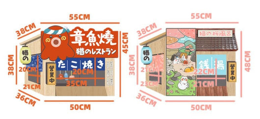 Rascador Gato Estilo Japonés Forma Pulpo con Casa - Image 7