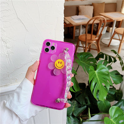 Funda para celular con cadena Smiley - Image 9