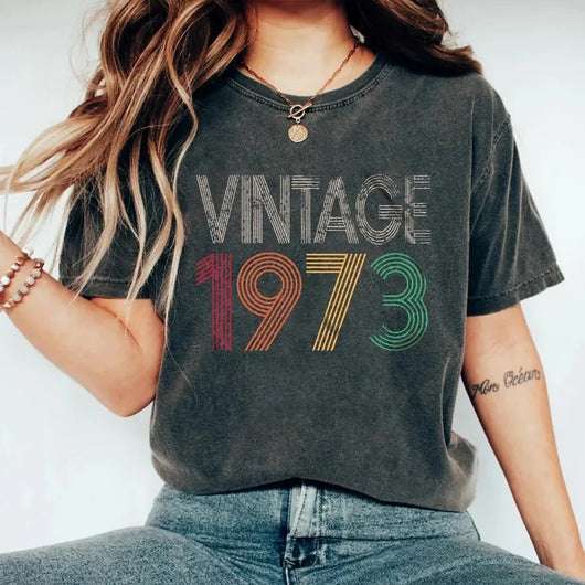Playera Vintage Santa Claus Efecto Desteñido de Algodón - Image 8