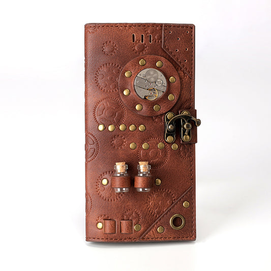 Cartera Larga Steampunk para Mujer