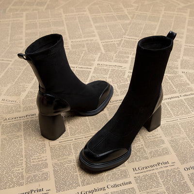 Botas Martin Skinny de Cuero Genuino para Mujer - Image 4