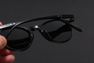 Gafas de Sol Retro Marco Redondo Ultraligero con Protección UV - Image 30