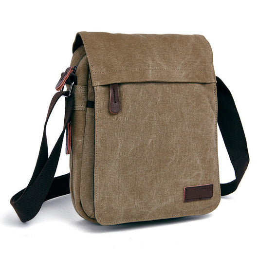 Bolsa Mensajero de Lona para Hombre - Bandolera Resistente - Image 5