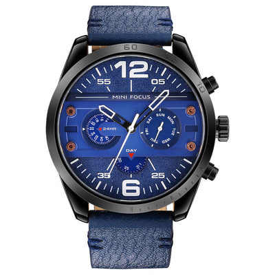 Reloj de Cuarzo Multifuncional Resistente al Agua para Hombre - Image 9
