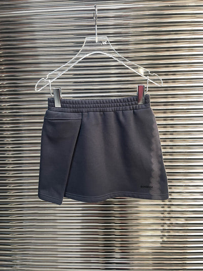Cardigan Sudadera con Capucha y Falda Elástica Estampado Letras - Image 7