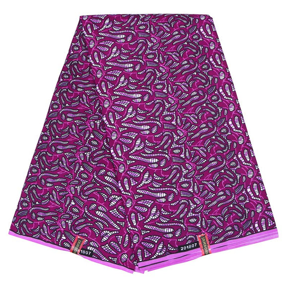 Tela Africana Batik 100% Poliéster