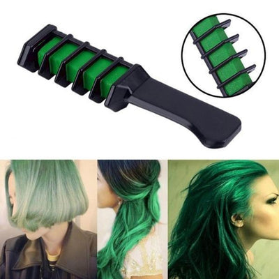 Tiza de Color Temporal para Cabello con Aplicador - Set Desechable - Image 8