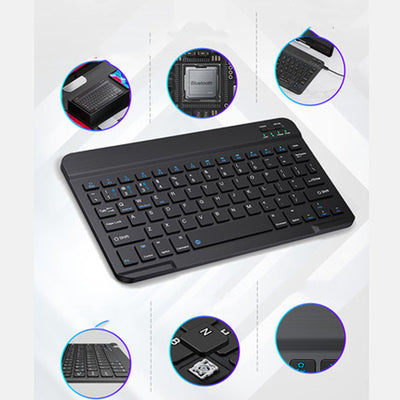 Teclado Inalámbrico Compatible con iPad y Tablets Apple - Image 3