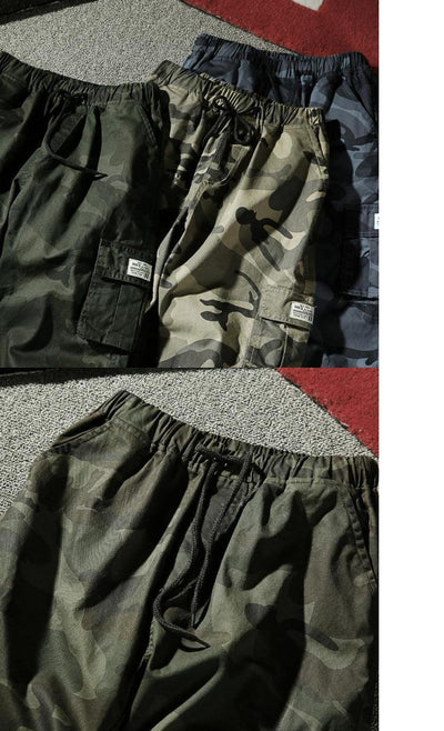 Pantalones Cargo Camouflage Holgados para Hombre - Image 16