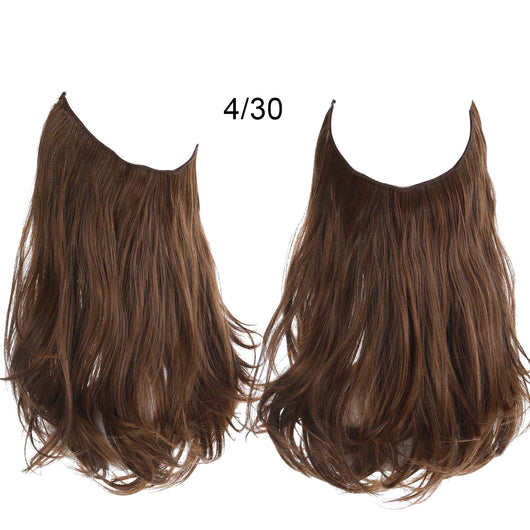 Peluca Corta Ondulada Rizada para Mujer 40-45cm - Image 32