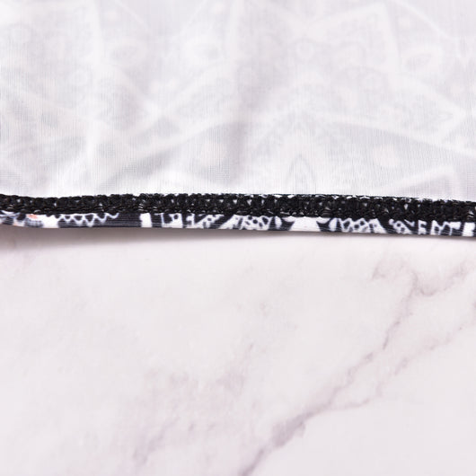 Bikini Estampado con Corte Dividido - Image 7