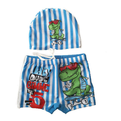 Shorts de Baño Infantiles con Estampados Divertidos - Conjunto Cómodo para Niños - Image 15