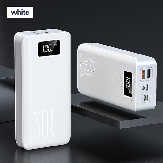 Batería Externa 30000 mAh - Carga Rápida para Múltiples Dispositivos