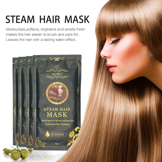 Mascarilla Capilar de Vapor para Tratamiento Profesional en Casa