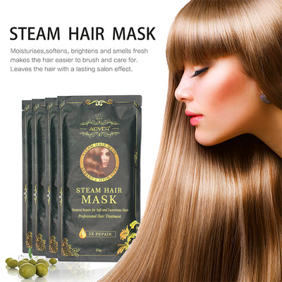 Mascarilla Capilar de Vapor para Tratamiento Profesional en Casa
