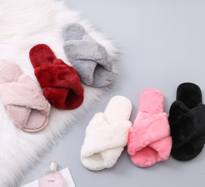 Pantuflas Invierno Mujer con Pelaje Sintético - Cómodas y Cálidas Tallas Grandes