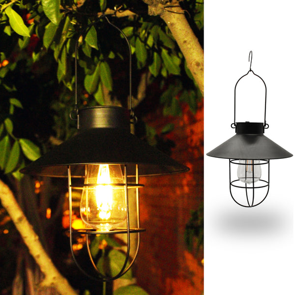 Luces Solares Colgantes Impermeables para Patio y Jardín