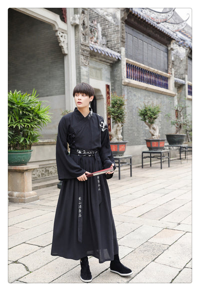 Set de Pareja Hanfu Estilo Antiguo - Conjunto Estudiante Tradicional - Image 15