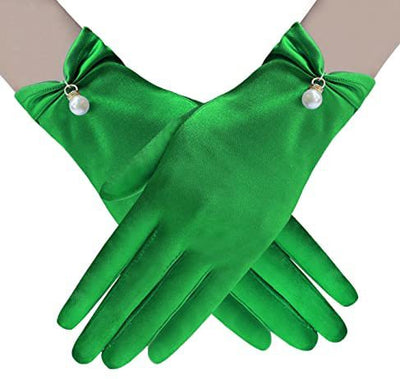 Guantes Cortos de Satén Personalizados para Mujer - Image 30