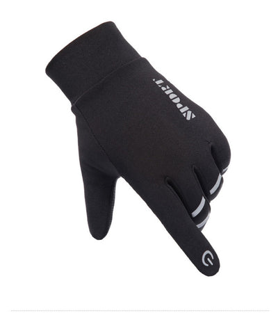 Guantes Cálidos de Terciopelo con Tecnología Reflectante Plus
