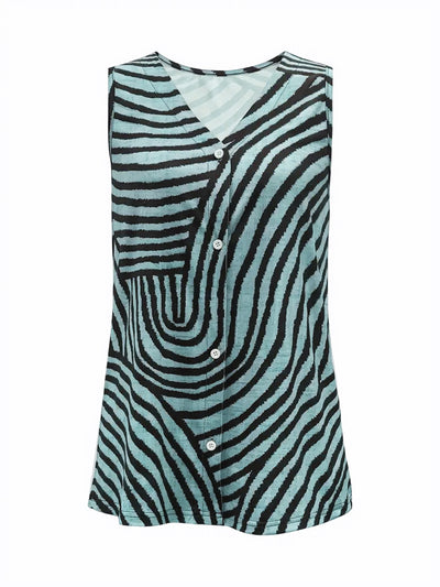 Chaleco Cardigan Estampado para Mujer - Colección Primavera Verano - Image 12