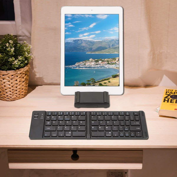 Teclado Bluetooth Plegable Inalámbrico Compacto