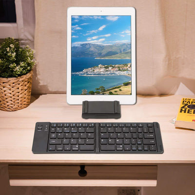 Teclado Bluetooth Plegable Inalámbrico Compacto