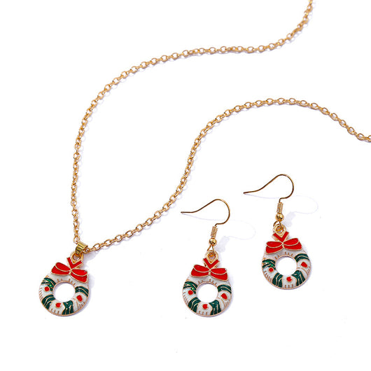Aretes Navideños Coreanos de Moda - Diseño Versátil para Todas las Ocasiones - Image 9