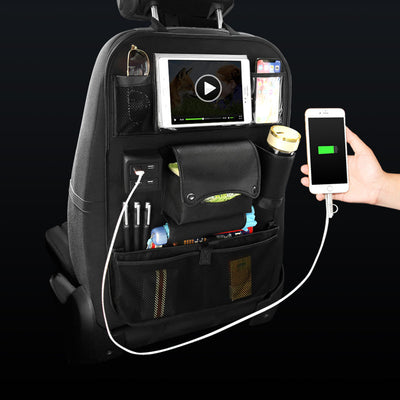 Organizador de Asiento de Auto con Almacenamiento Multifuncional - Image 4
