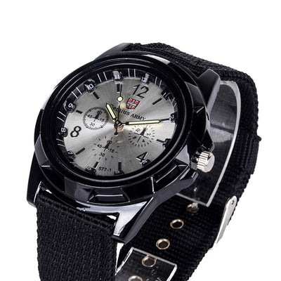Reloj Táctico Militar Gemius Army Sport Esfera Redonda Movimiento Cuarzo Correa Nylon - Image 15