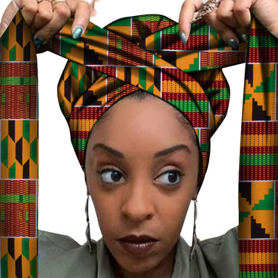 Accesorios para el cabello con estampados africanos - Image 20