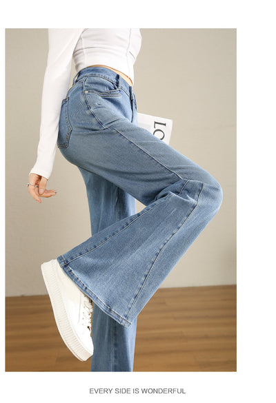 Jeans Cintura Alta Acampanados con Diseño Artístico para Mujer - Image 21
