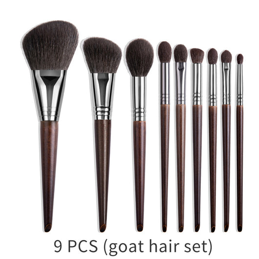 Set de Brochas de Maquillaje Natural Pelo de Cabra para Sombras - Image 9