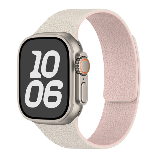 Correa Magnética para iWatch S10 Patrón Litchi Silicona Suave - Image 18