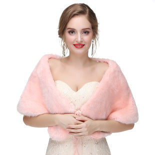 Estola de Piel de Zorro para Novia - Chal Elegante Invierno - Image 26