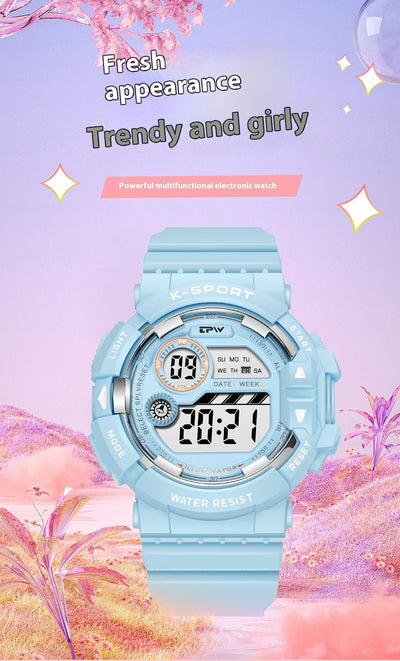 Reloj Deportivo Luminoso Multifuncional Resistente al Agua para Niños - Image 14