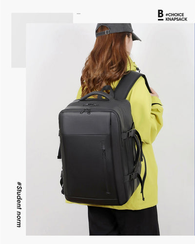 Mochila Empresarial Impermeable con Compresión al Vacío - Image 12