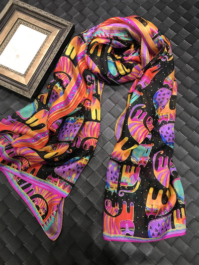 Pashmina Larga Rectangular para Mujer - Bufanda Versátil y Elegante - Image 5