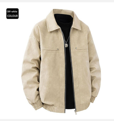 Chaqueta Vintage Americana Clásica de Solapa para Hombre - Image 9