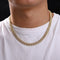 Collar de Plata Esterlina con Moissanita de 8mm y Cierre de Caja