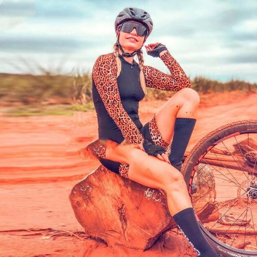 Traje de Ciclismo Profesional de Manga Larga - Image 9