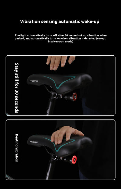 Luz Trasera de Advertencia para Bicicleta de Ruta - Image 16