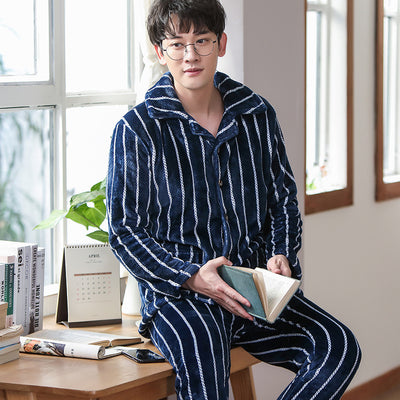 Pijama Térmico Grueso para Hombre - Franela Abrigadora - Image 12