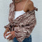 Blusa Mujer Otoño con Lazo Mangas Largas