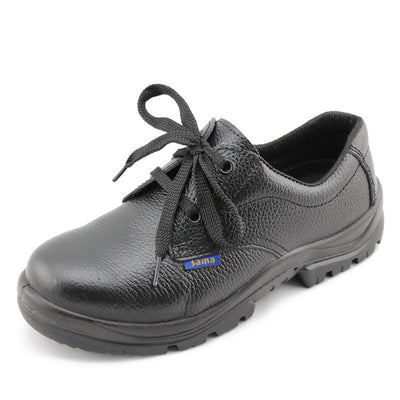 Zapatos de Seguridad Piel Genuina con Puntera de Acero - Protección Antimachucamiento Bajo Perfil - Image 7