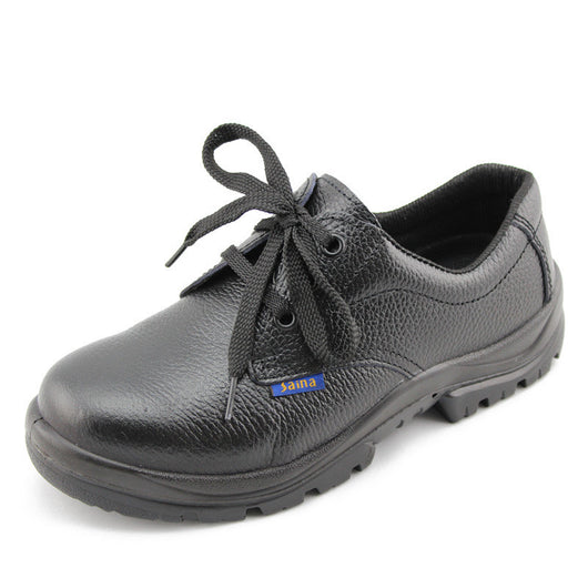 Zapatos de Seguridad Piel Genuina con Puntera de Acero - Protección Antimachucamiento Bajo Perfil - Image 7