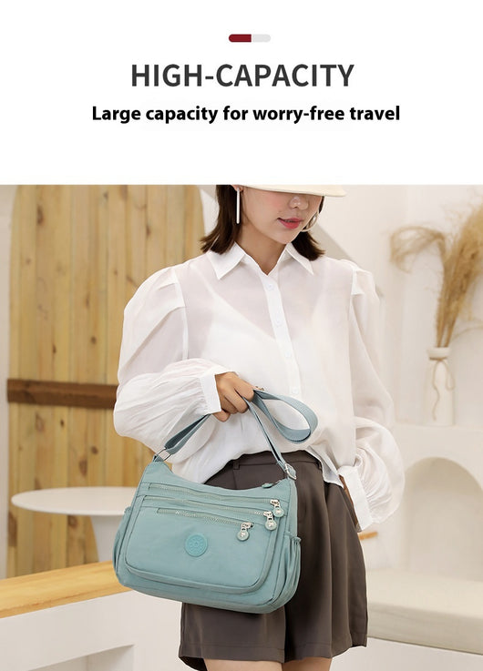 Bolsa Mensajera Unisex Nylon Ligera - Diseño Minimalista y Funcional - Image 21