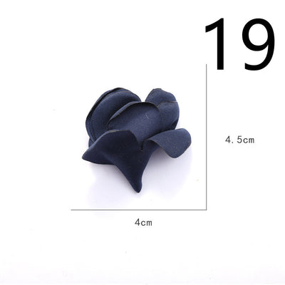 Diadema de Flores de Tela con Base Adhesiva para Hacer a Mano - Image 69