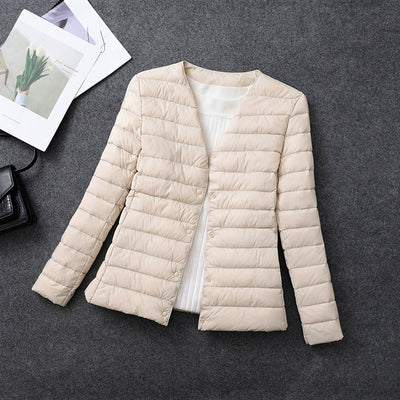 Chaqueta Térmica Ligera Cuello Redondo para Mujer - Image 37