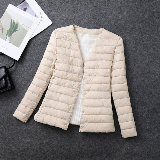 Chaqueta Térmica Ligera Cuello Redondo para Mujer - Image 37